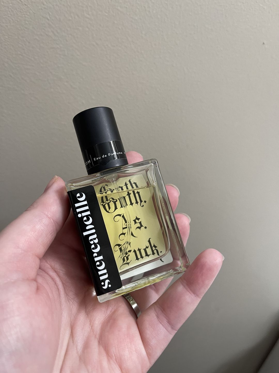 Customer photo review of Goth as Fuck