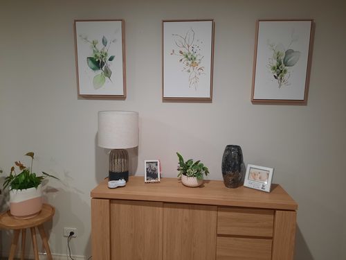 Customer photo review of Eucalyptus Green and Gold, Watercolour Trio