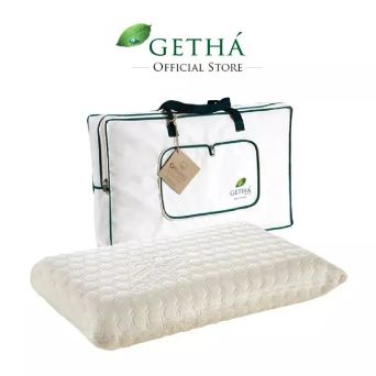 Customer photo review of Getha Organic Cotton Latex Pillow
