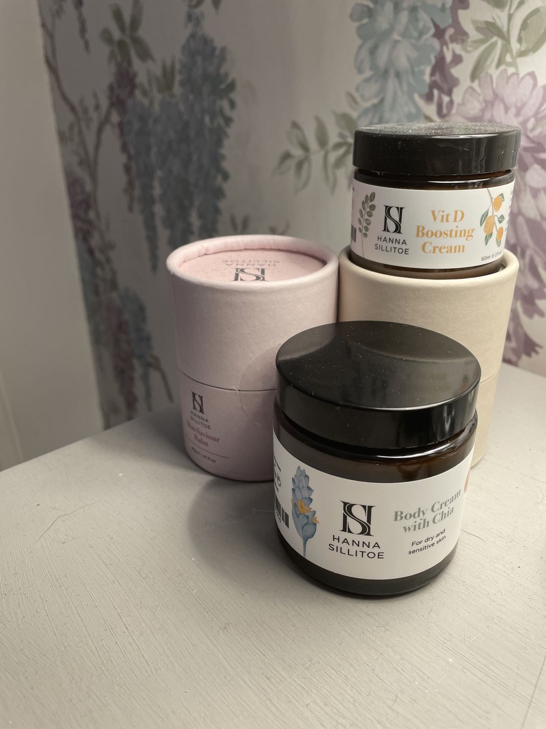 Customer photo review of Body Cream with Chia Seed Oil