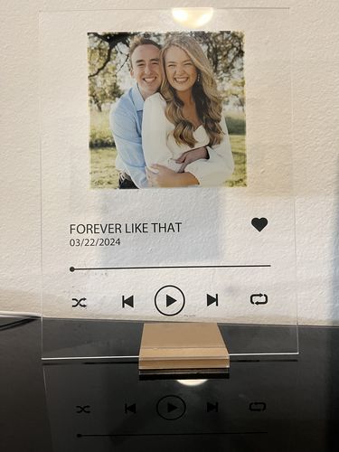 Customer photo review of Desk Stand