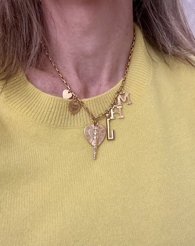 Customer photo review of Freya Necklace - Customizable