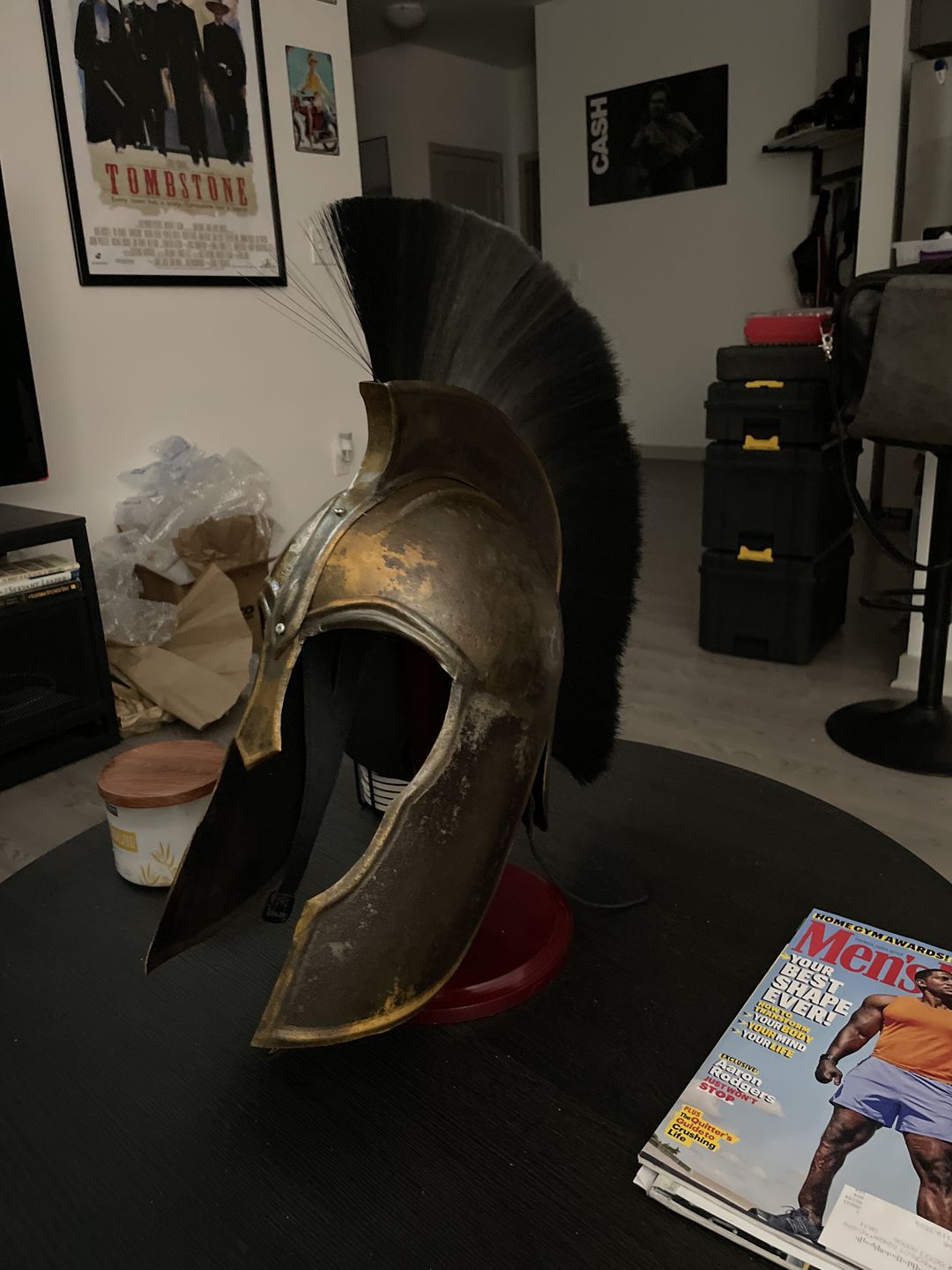 Customer photo review of Great Achilles, Trojan Warrior - Troy Helmet