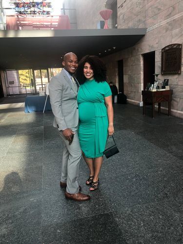 Customer photo review of Brigitte Brianna Cleo Dress