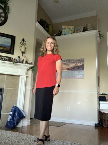 Customer photo review of Brigitte Brianna Dream Skirt