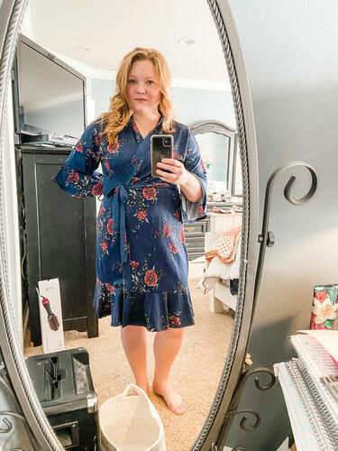 Customer photo review of Brigitte Brianna Luxury Robe