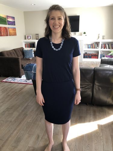 Customer photo review of Brigitte Brianna Leisure Dress