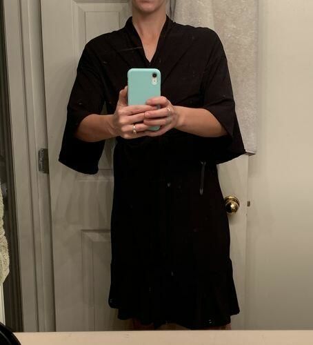 Customer photo review of Brigitte Brianna Luxury Robe