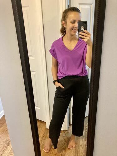 Customer photo review of Brigitte Brianna Valley Sweats