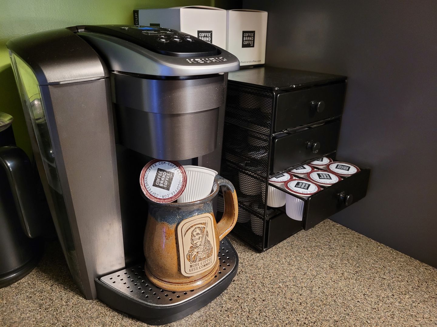 Customer photo review of Medium Roast Kcups