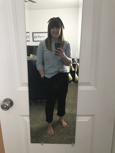 Customer photo review of Brigitte Brianna Berlin Pant