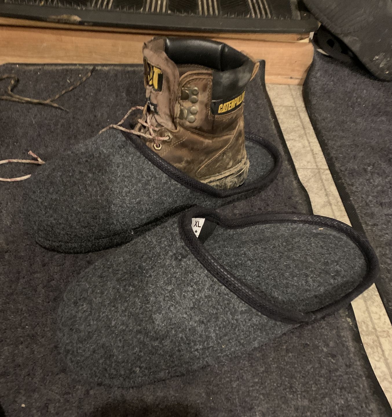 Customer photo review of Indoor Overshoes