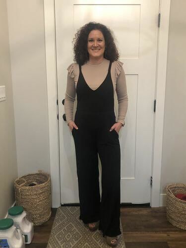 Customer photo review of Brigitte Brianna Tank Jumper