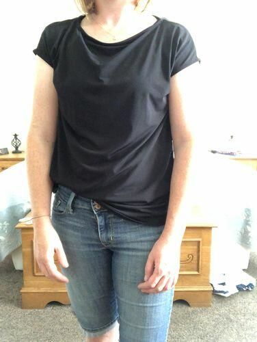 Customer photo review of Brigitte Brianna Everyday Tee