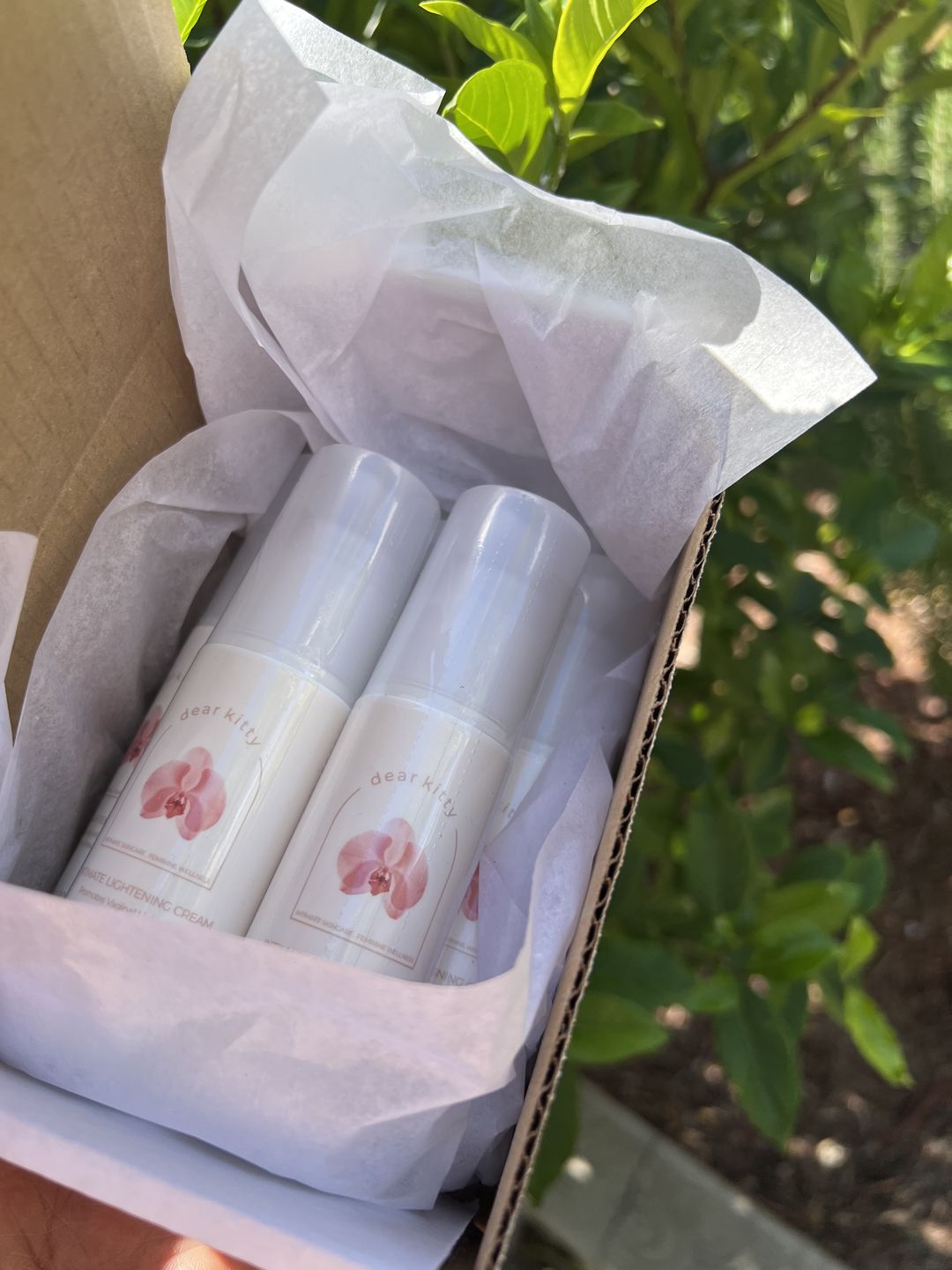 Customer photo review of Intimate Lightening Cream