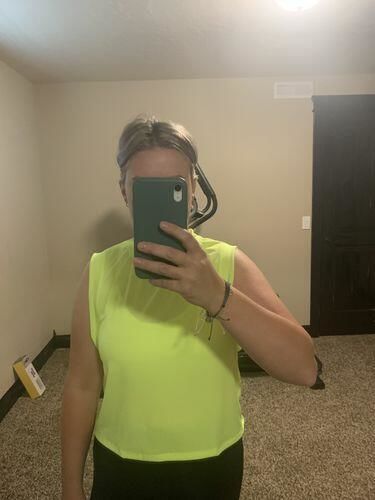 Customer photo review of Brigitte Brianna Active Tank
