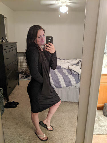 Customer photo review of Brigitte Brianna Relax Dress