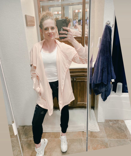 Customer photo review of Brigitte Brianna Jet Set Cardigan