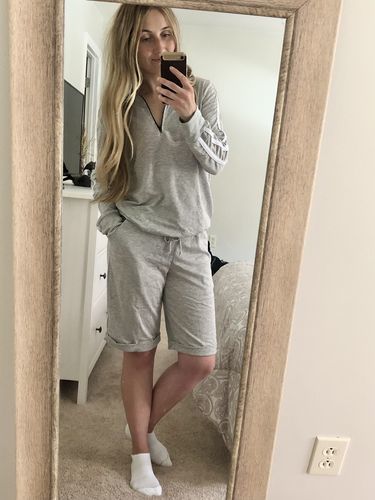 Customer photo review of Brigitte Brianna Sail Sweats