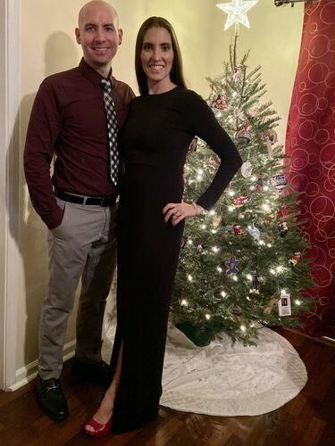 Customer photo review of Brigitte Brianna Black Tie Event Dress