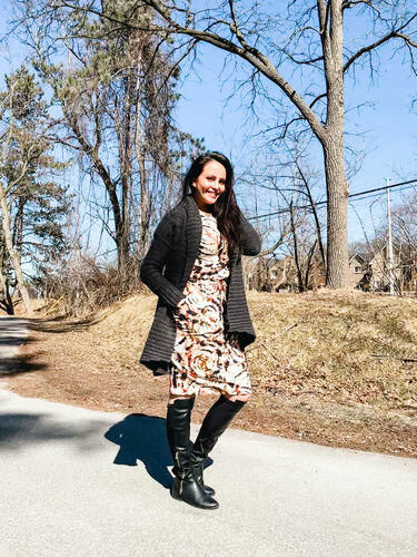 Customer photo review of Brigitte Brianna Baseball Tee Dress