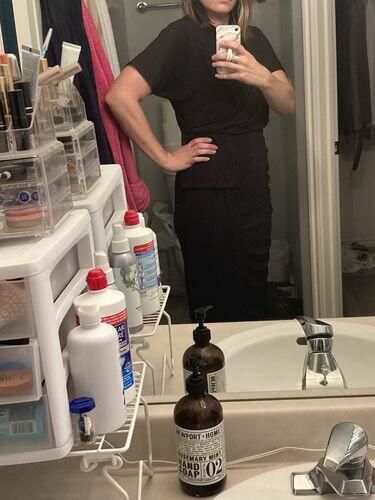 Customer photo review of Brigitte Brianna Cleo Dress