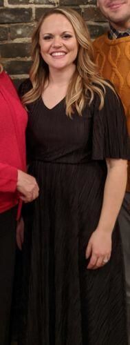 Customer photo review of Brigitte Brianna Splendor Dress