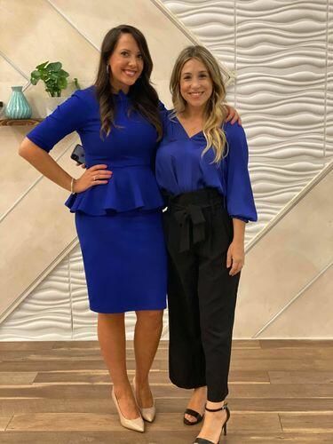 Customer photo review of Brigitte Brianna Peplum Dress