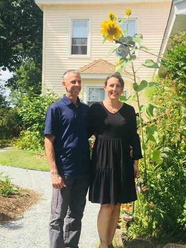 Customer photo review of Brigitte Brianna Ruffle Tier Dress