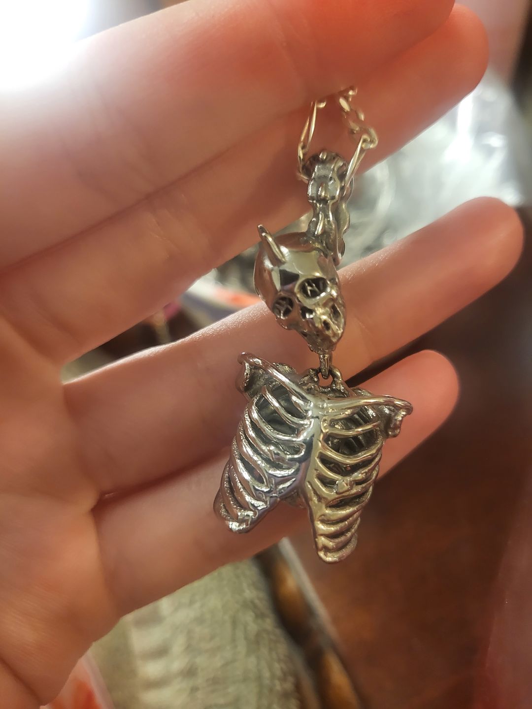 Customer photo review of TRAPPED INSIDE PENDANT