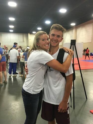 Customer photo review of Brigitte Brianna Favorite Basic Tee