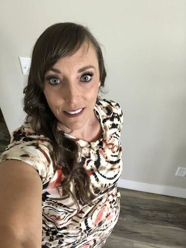 Customer photo review of Brigitte Brianna Baseball Tee Dress