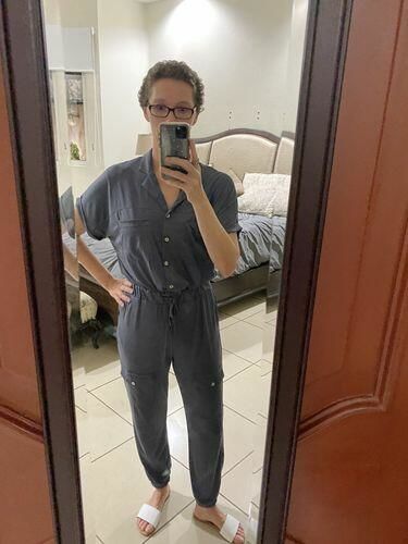 Customer photo review of Brigitte Brianna Cargo Jumper