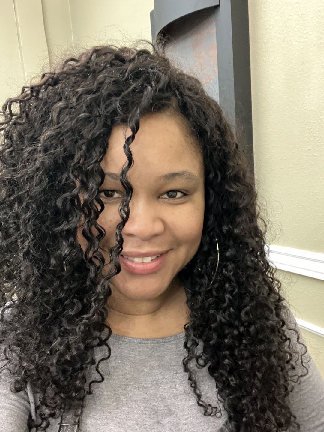 Customer photo review of Candice - 3a - Virgin Burmese Hair - InvisiRoot Thin-Part Wig™️
