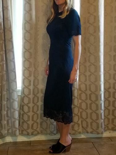 Customer photo review of Brigitte Brianna Regal Dress