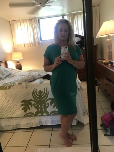 Customer photo review of Brigitte Brianna Day-to-Day Pocket Dress