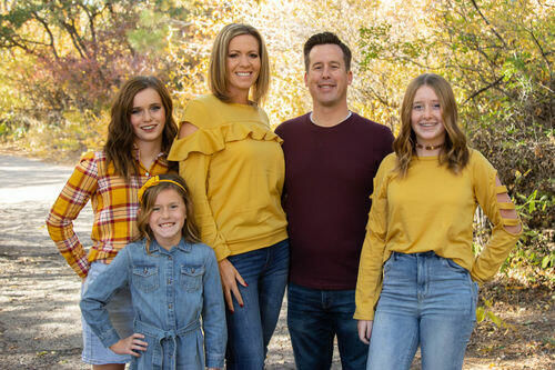 Customer photo review of Brigitte Brianna Ruffle Sweatshirt