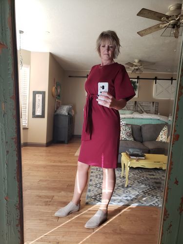 Customer photo review of Brigitte Brianna Monaco Dress