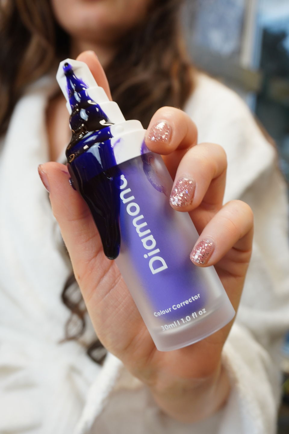 Customer photo review of Zahnbleaching Farbkorrektur Serum