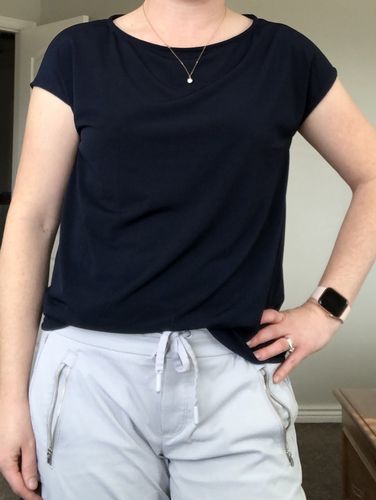 Customer photo review of Brigitte Brianna Everyday Tee
