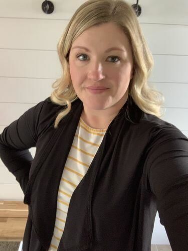 Customer photo review of Brigitte Brianna Voyage Cardigan