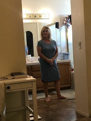 Customer photo review of Brigitte Brianna Day-to-Day Pocket Dress
