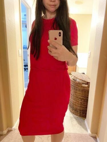 Customer photo review of Brigitte Brianna Leisure Dress