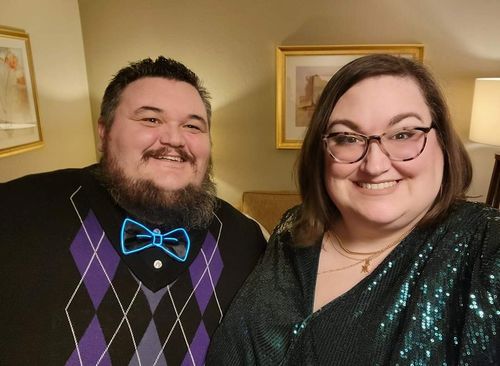 Customer photo review of Party LED Bow Tie Light Up Bow Tie