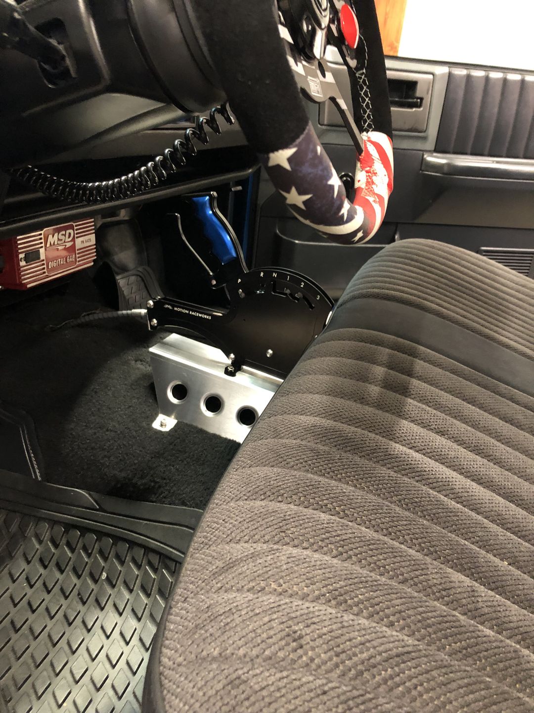 Customer photo review of TH350 3 Speed Reverse Pattern Operator Series Billet Shifter Front Exit 16-2100