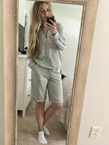 Customer photo review of Brigitte Brianna Sail Sweats