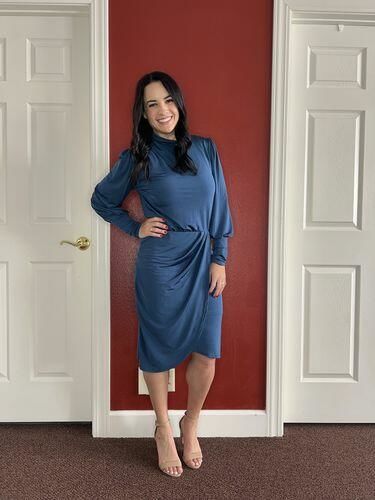 Customer photo review of Brigitte Brianna Forever Dress