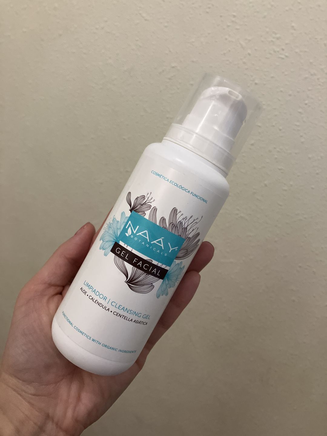 Customer photo review of Gel limpiador Facial