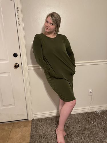 Customer photo review of Brigitte Brianna Relax Dress