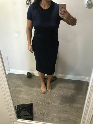 Customer photo review of Brigitte Brianna Leisure Dress
